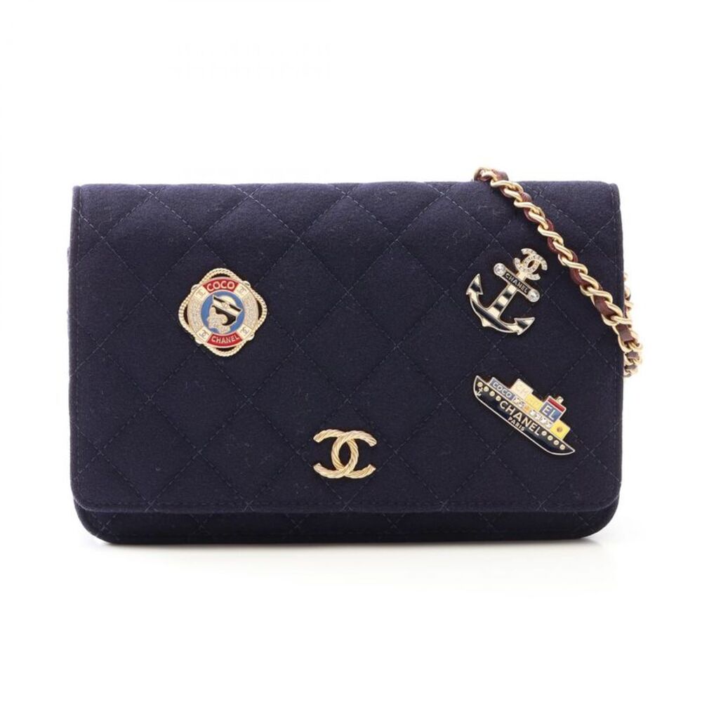 Chanel Matelasse Cotton Shoulder Bag - Picture 1 of 9